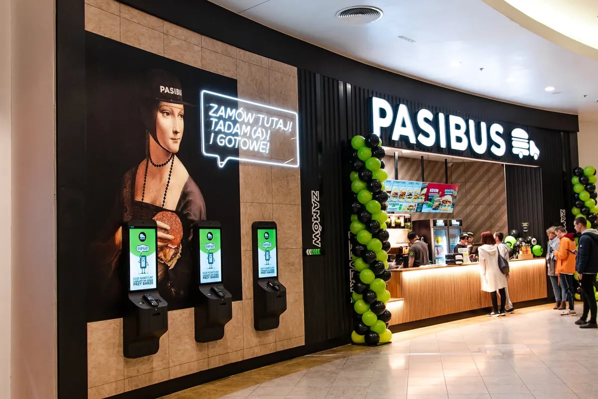 Pasibus example kiosk